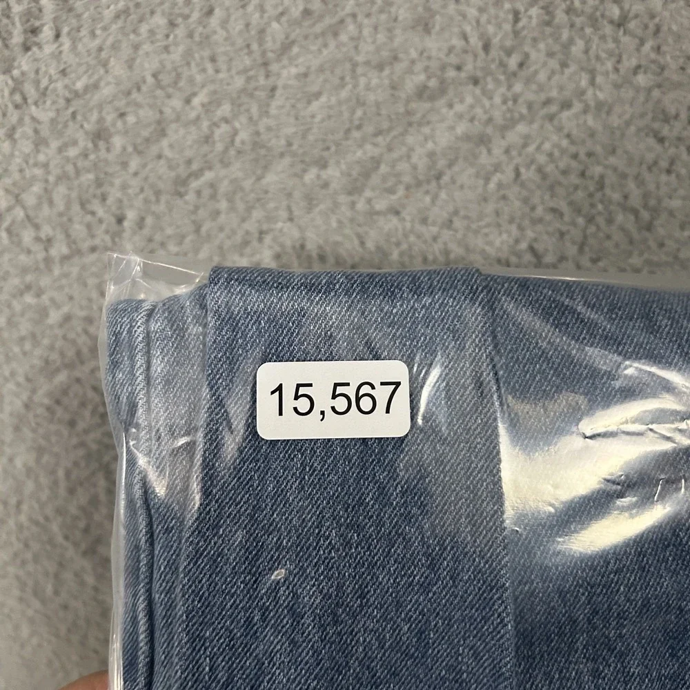 Levis Jeans Mens 32x36 Blue Denim 550 Relaxed Fit American Work Wear Light Wash - Picture 11 of 11